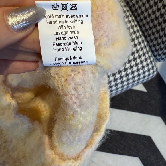 ROSE CARMINE Mohair Wool Alpaca Lightweight Soft Sweater Size 1/Small/Medium - Picture 9 of 10